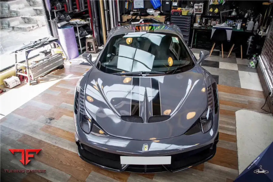 FERRARI 458 COUPE SPYDER SPECIALE STYLE HOOD BSD
