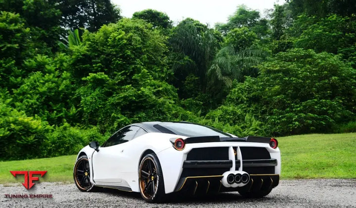 FERRARI 458 PART CARBON BODY KIT