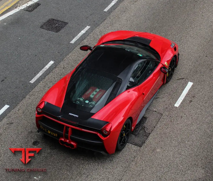 FERRARI 458 PART CARBON BODY KIT