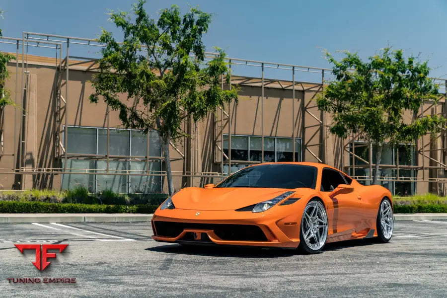 FERRARI 458 SPECIALE FORGED WHEELS AND EXHAUST SYSTEM