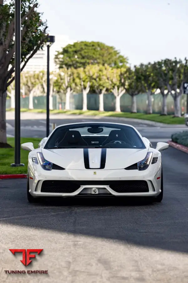 FERRARI 458 SPECIALE FORGED WHEELS AND EXHAUST SYSTEM