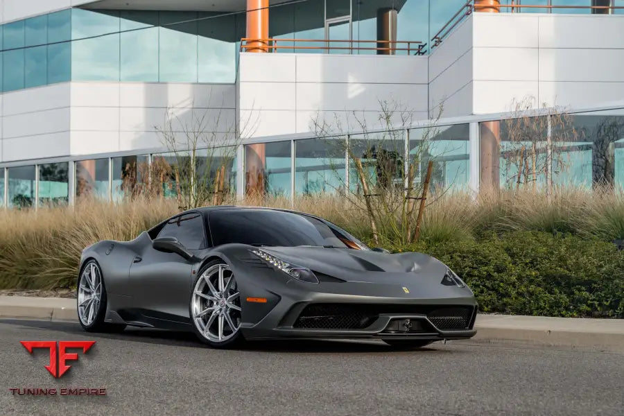 FERRARI 458 SPECIALE FORGED WHEELS AND EXHAUST SYSTEM