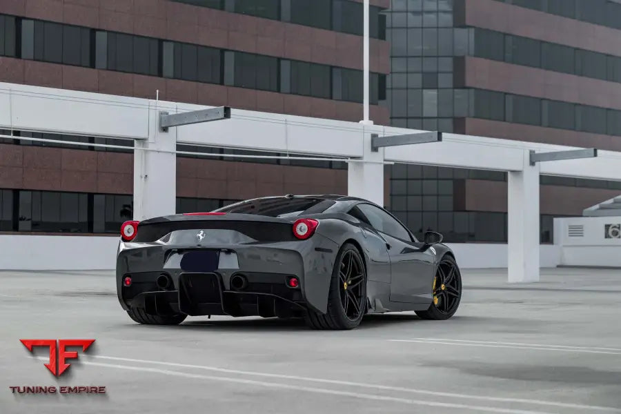 FERRARI 458 SPECIALE FORGED WHEELS AND EXHAUST SYSTEM