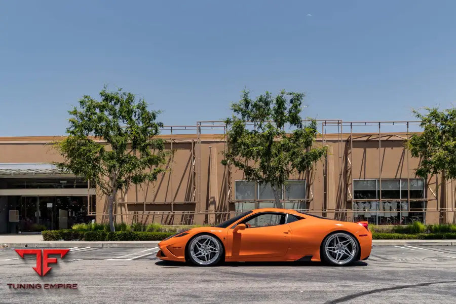 FERRARI 458 SPECIALE FORGED WHEELS AND EXHAUST SYSTEM