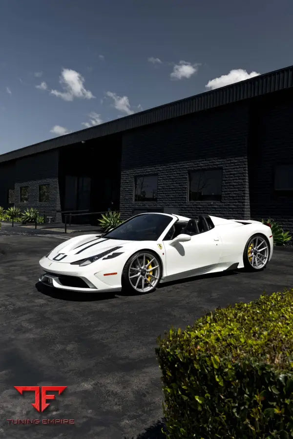 FERRARI 458 SPECIALE FORGED WHEELS AND EXHAUST SYSTEM