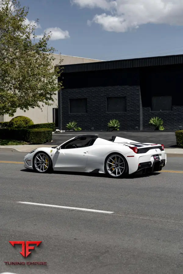 FERRARI 458 SPECIALE FORGED WHEELS AND EXHAUST SYSTEM