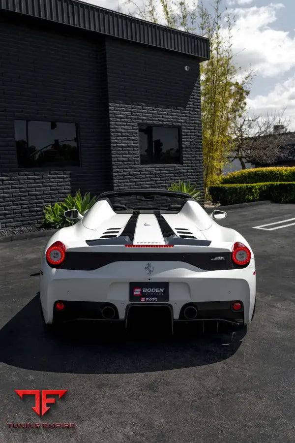 FERRARI 458 SPECIALE FORGED WHEELS AND EXHAUST SYSTEM