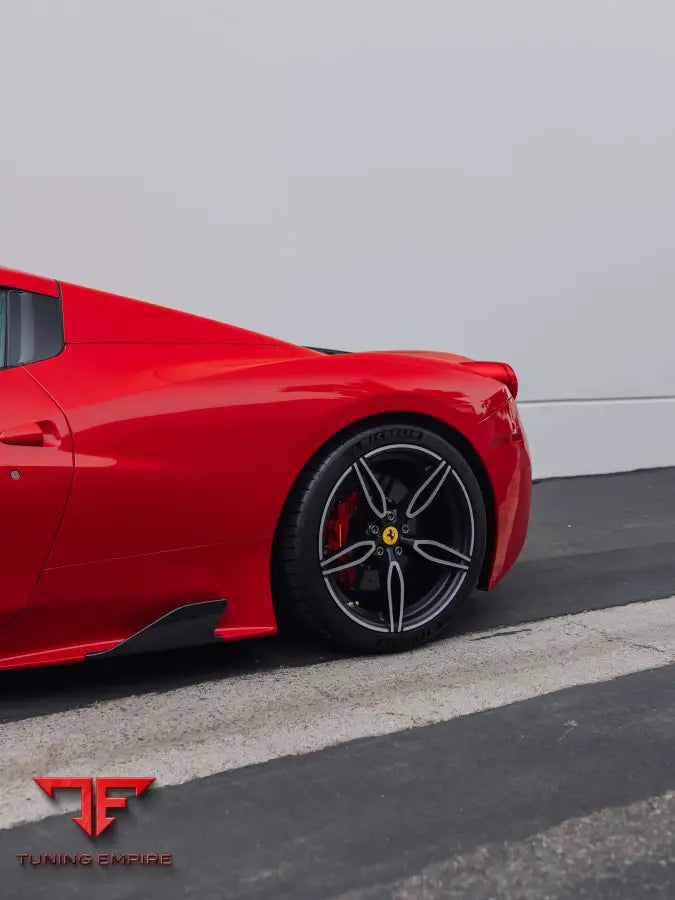 FERRARI 458 SPECIALE FORGED WHEELS AND EXHAUST SYSTEM