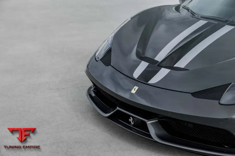 FERRARI 458 SPECIALE FORGED WHEELS AND EXHAUST SYSTEM