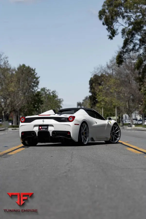 FERRARI 458 SPECIALE FORGED WHEELS AND EXHAUST SYSTEM