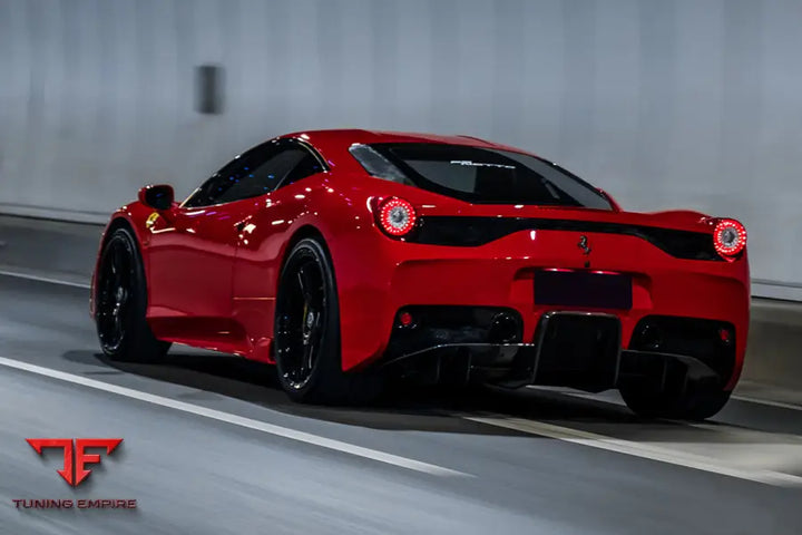FERRARI 458 SPECIALE REAR BUMPER WITH DIFFUSER & LIGHTS BSD