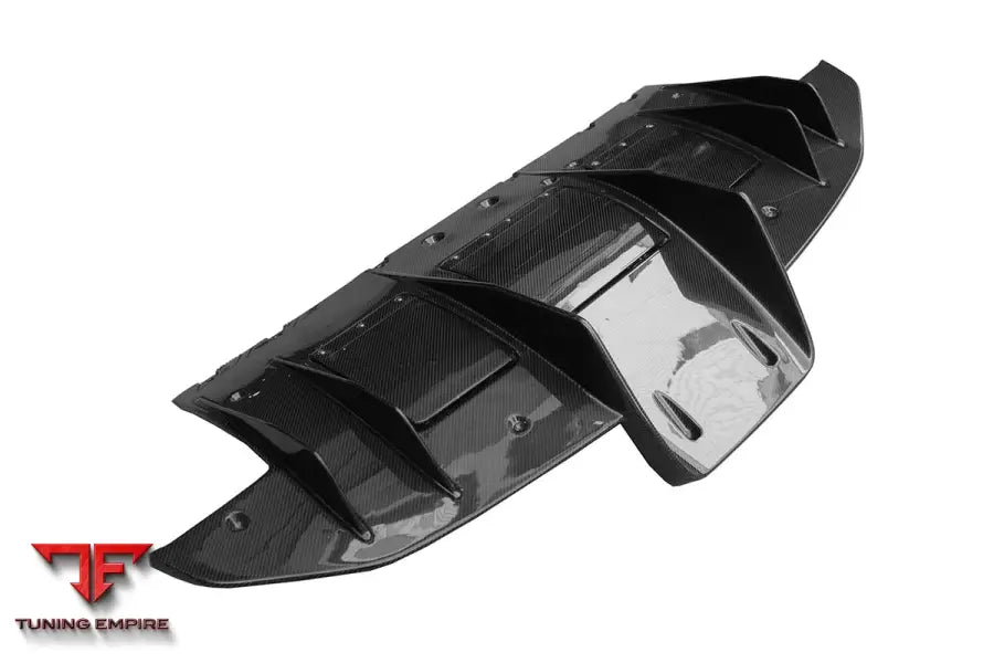 FERRARI 458 SPECIALE STYLE CARBON FIBER REAR LIP DIFFUSER BSD