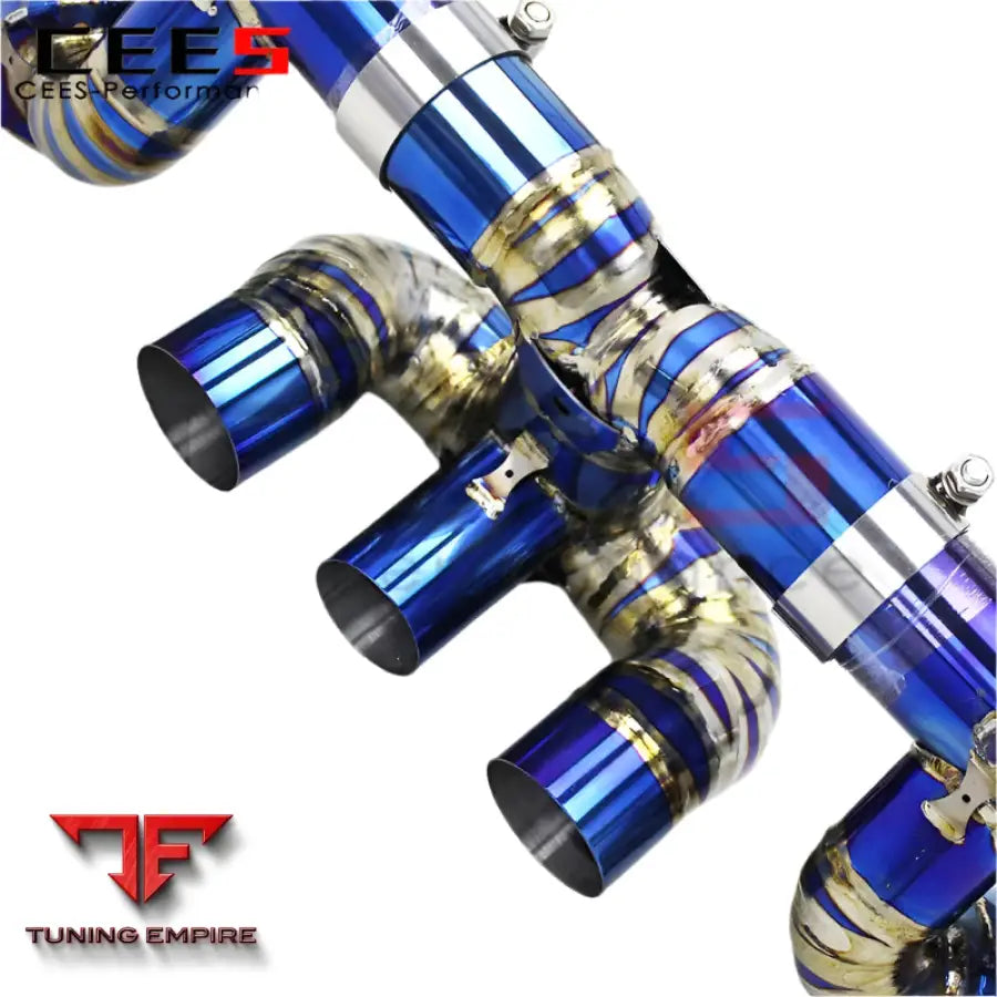 FERRARI 458 V8 4.5 CATBACK VALVETRONIC EXHAUST SYSTEM 2013-2016