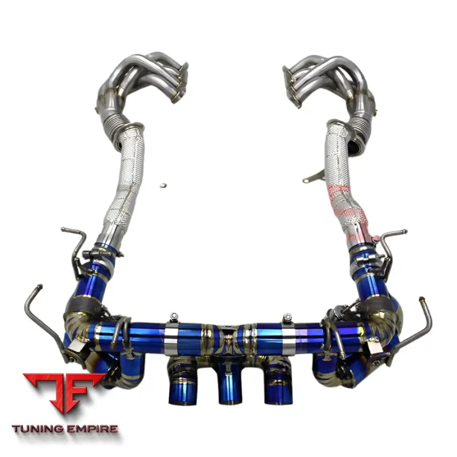 FERRARI 458 V8 4.5 CATBACK VALVETRONIC EXHAUST SYSTEM 2013-2016