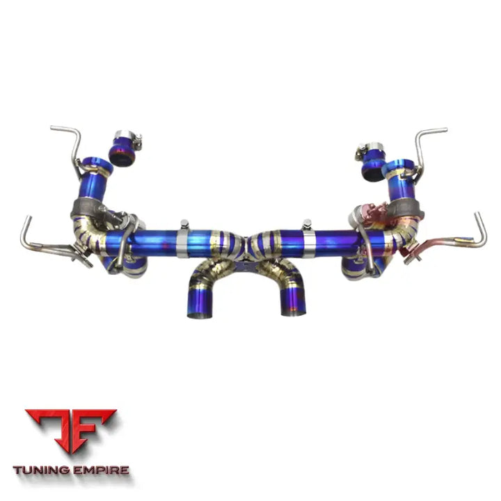 FERRARI 458 V8 4.5 DOWNPIPES TITANIUM EXHAUST SYSTEM 2013-2016