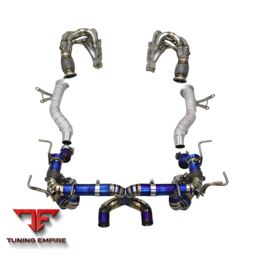 FERRARI 458 V8 4.5 FULL TITANIUM EXHAUST SYSTEM 2013-2016
