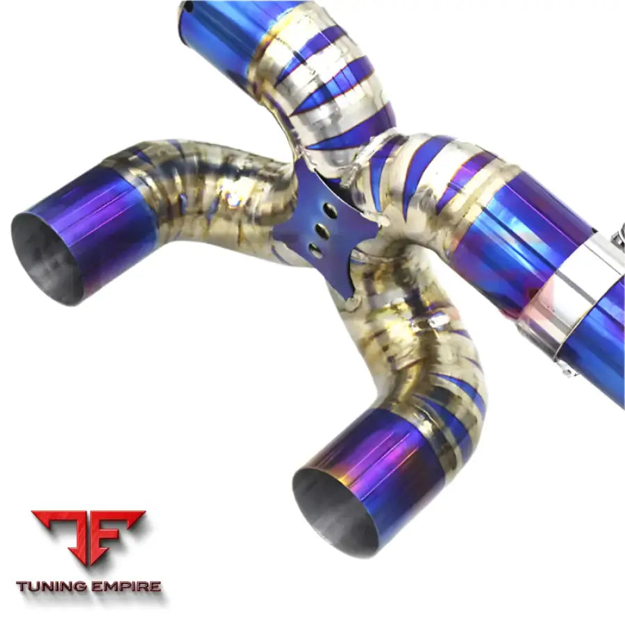 FERRARI 458 V8 4.5 TITANIUM EXHAUST SYSTEM 2013-2016