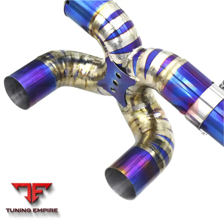 FERRARI 458 V8 4.5 TITANIUM EXHAUST SYSTEM 2013-2016
