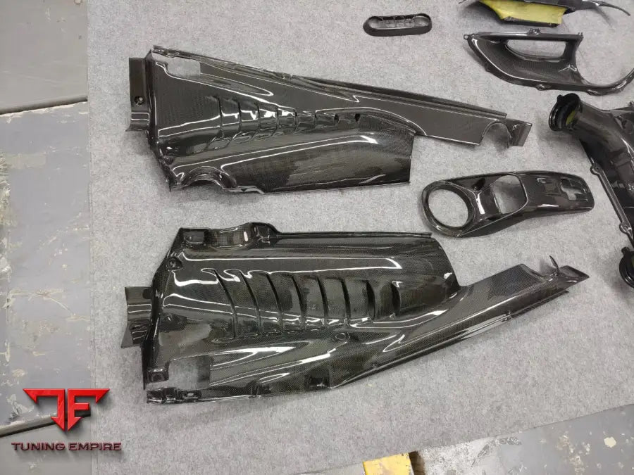 FERRARI 488 CARBON FIBER INTERIOR AND ENGINE BAY PARTS