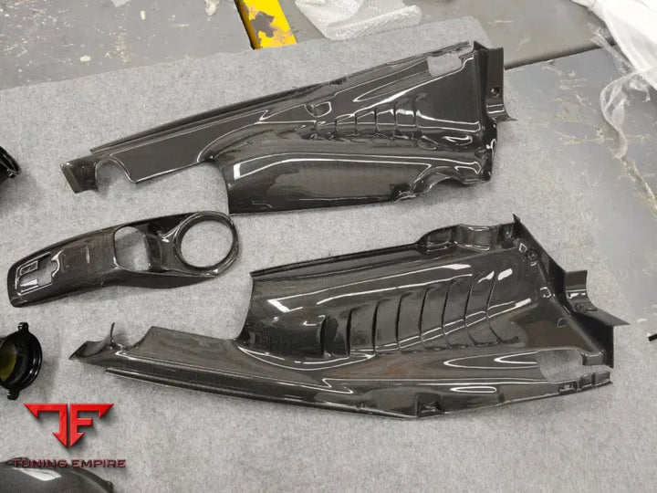 FERRARI 488 CARBON FIBER INTERIOR AND ENGINE BAY PARTS