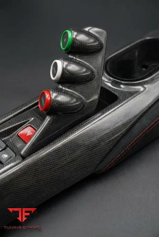 FERRARI 488 CARBON FIBER INTERIOR AND ENGINE BAY PARTS