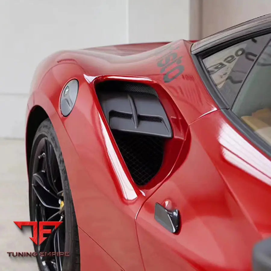 Ferrari 488 SC Style Carbon Fiber Parts