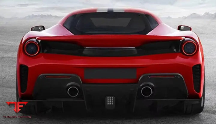 FERRARI 488 CARBON FIBER REAR SPOILER
