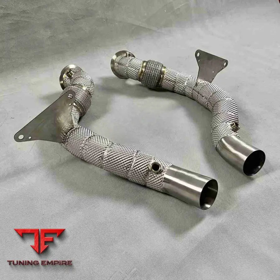 FERRARI 488 EXHAUST DOWNPIPES