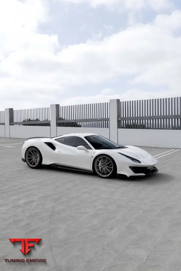FERRARI 488 FORGED WHEELS AND EXHAUST SYSTEM