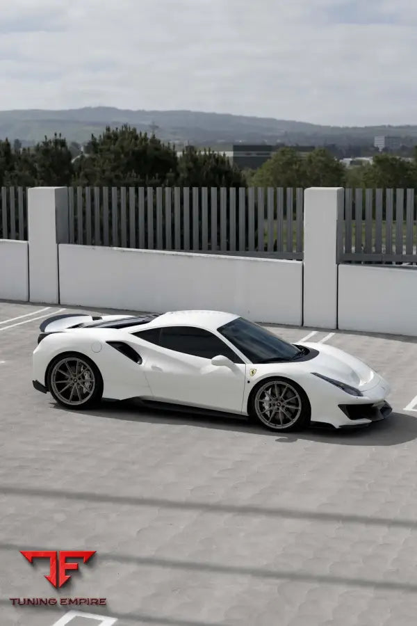 FERRARI 488 FORGED WHEELS AND EXHAUST SYSTEM