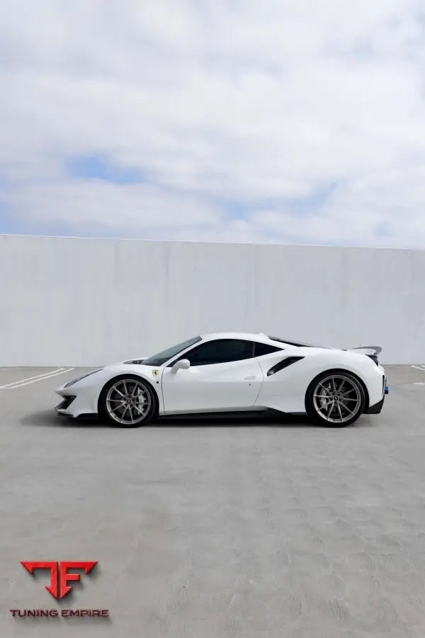 FERRARI 488 FORGED WHEELS AND EXHAUST SYSTEM