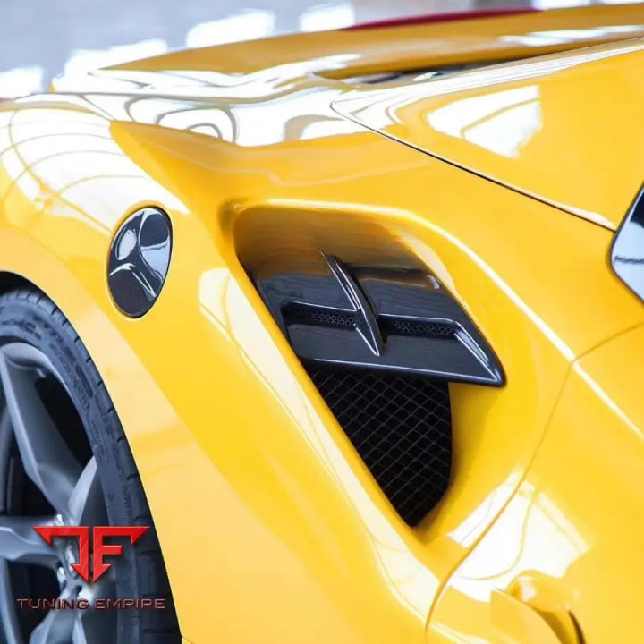 Ferrari 488 Gtb 2015-2020 Dry Carbon Fiber C-Style Body Kit