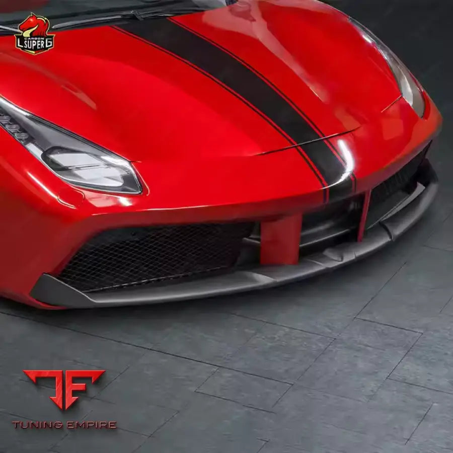 FERRARI 488 GTB SPIDER CARBON FIBER PARTS
