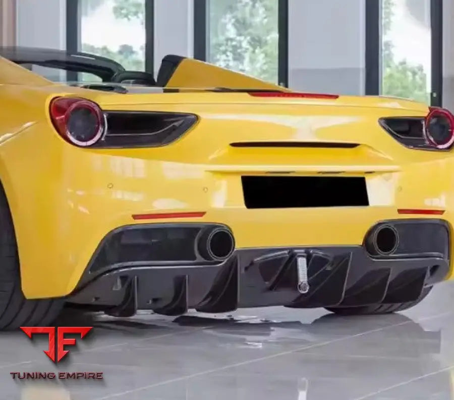 FERRARI 488 GTB SPIDER CARBON FIBER PARTS