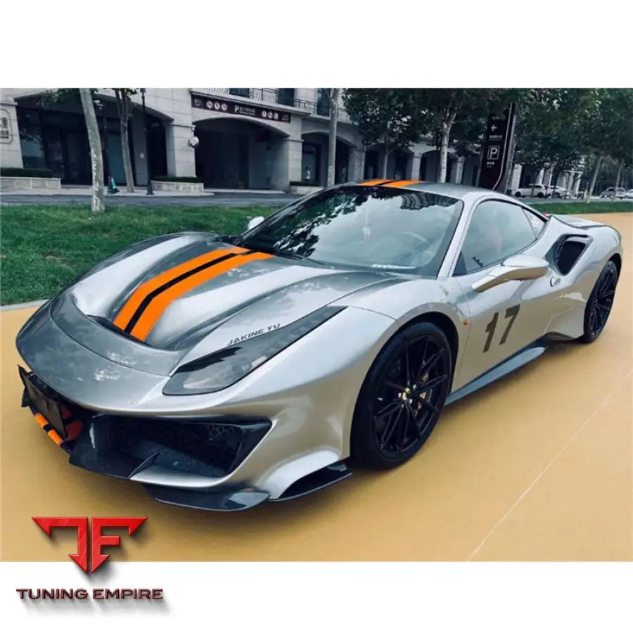 FERRARI 488 GTB SPIDER CARBON FIBER PARTS