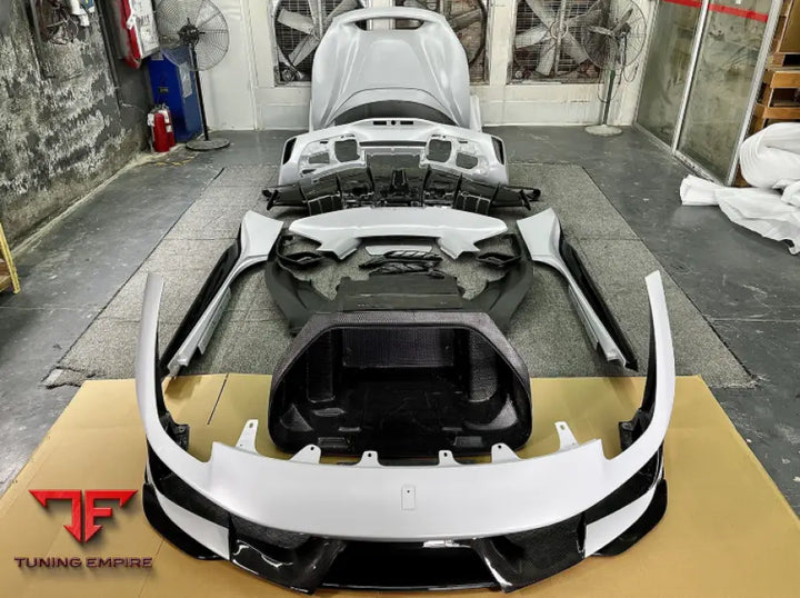FERRARI 488 GTB/SPIDER CARBON BODY KITS PARTS