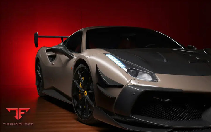 FERRARI 488 GTB & SPYDER CHALLENGE EVO MODENA STYLE HOOD BSD