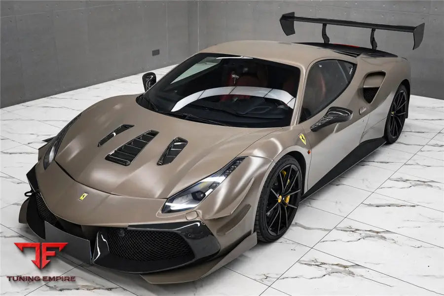 FERRARI 488 GTB & SPYDER CHALLENGE EVO MODENA STYLE HOOD BSD