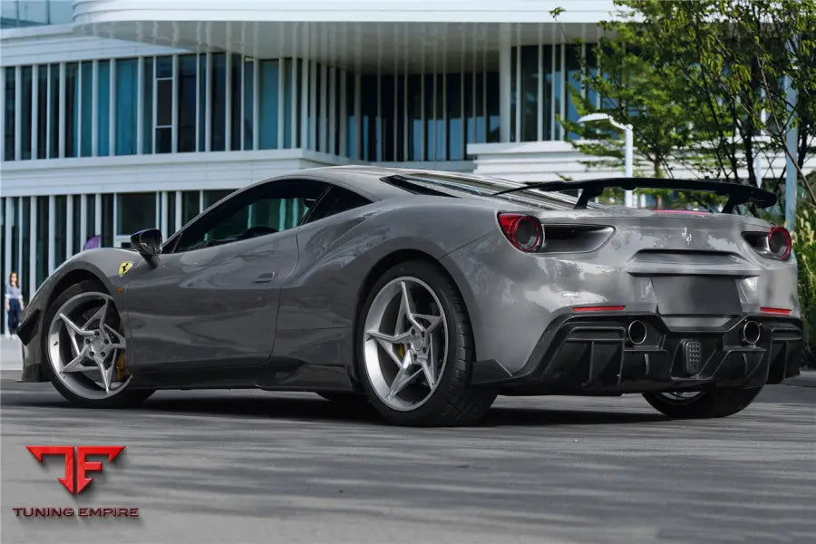 FERRARI 488 GTB & SPYDER IMP-PERFORMANCE CARBON FIBER REAR DIFFUSER BSD