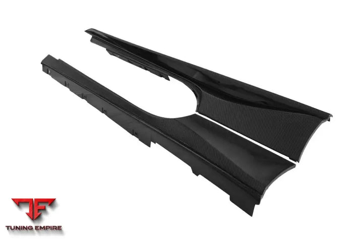 FERRARI 488 GTB SPYDER OE STYLE CARBON FIBER SIDE SKIRTS BSD