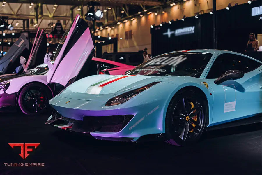 FERRARI 488 GTB/ SPYDER PISTA STYLE AUTO FULL BODY KIT BSD