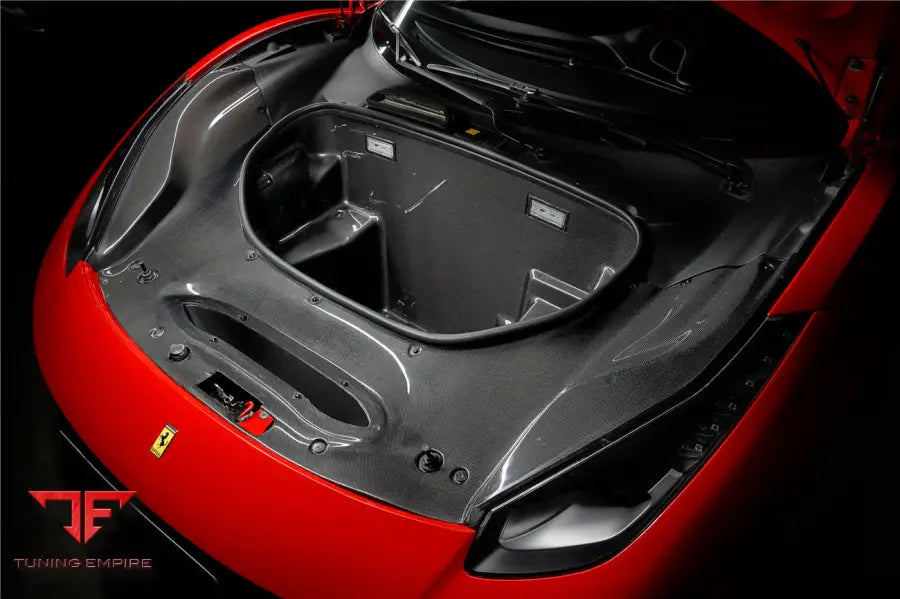 FERRARI 488 GTB & SPYDER PISTA STYLE FRONT BUMPER SET W/HOOD BSD