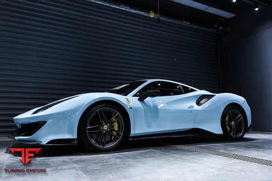 FERRARI 488 GTB & SPYDER PISTA STYLE SIDE SKIRTS BSD