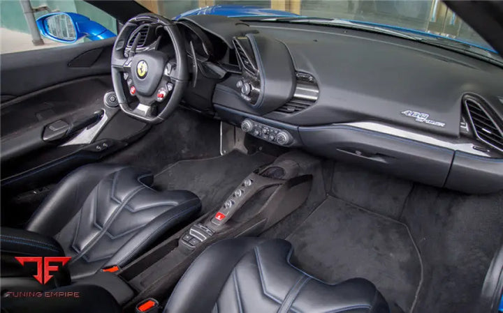 FERRARI 488 GTBSPYDER DRY CARBON FIBER BRIDGE CONTROL BSD