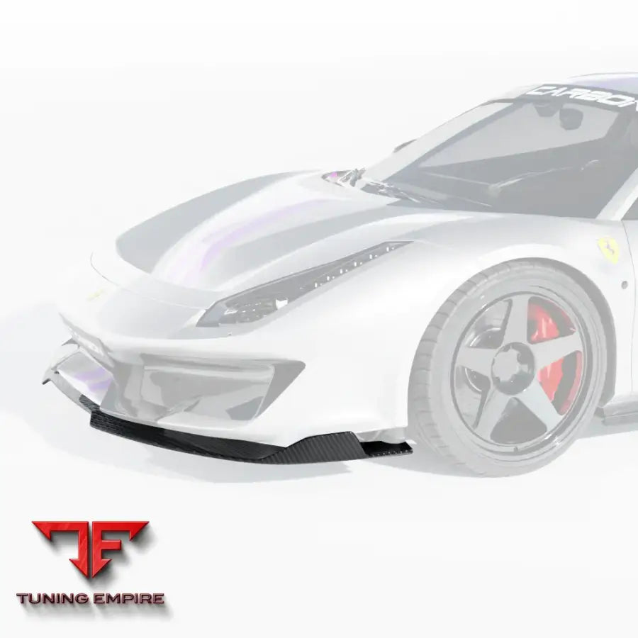 FERRARI 488 PISTA CARBON FIBER PARTS
