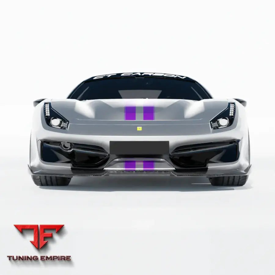 FERRARI 488 PISTA CARBON FIBER PARTS