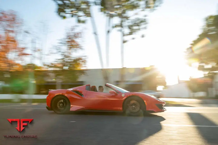 FERRARI 488 PISTA FORGED WHEELS AND EXHAUST SYSTEM