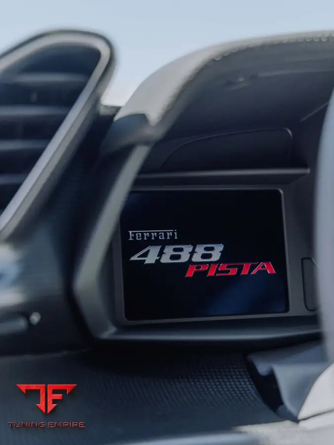 FERRARI 488 PISTA FORGED WHEELS AND EXHAUST SYSTEM