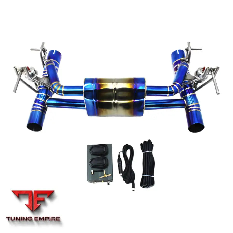 FERRARI488 CATBACK TITANIUM EXHAUST SYSTEM 2015-2019