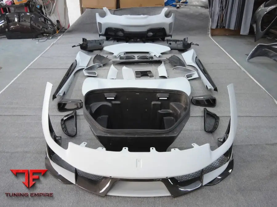 FERRARI 488 UPGRADE TO FERRARI 488 PISTA CONVERSION BODY KIT